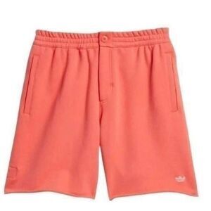 Adidas men’s Shmoo sweatshorts skateboarding peach/coral shorts S/M